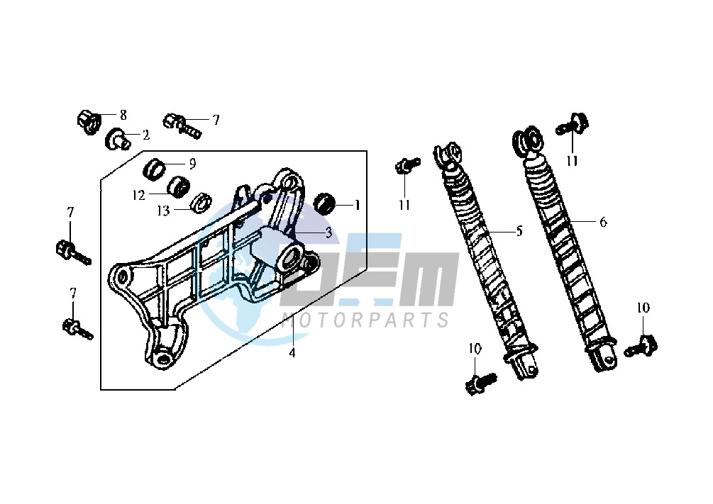 REAR SHOCK ABSORBER