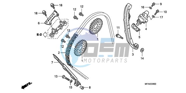 CAM CHAIN/TENSIONER