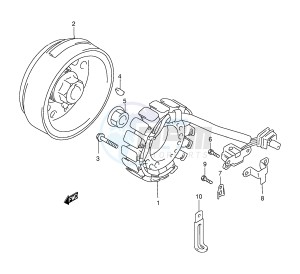 LT-A500F (E24) drawing MAGNETO