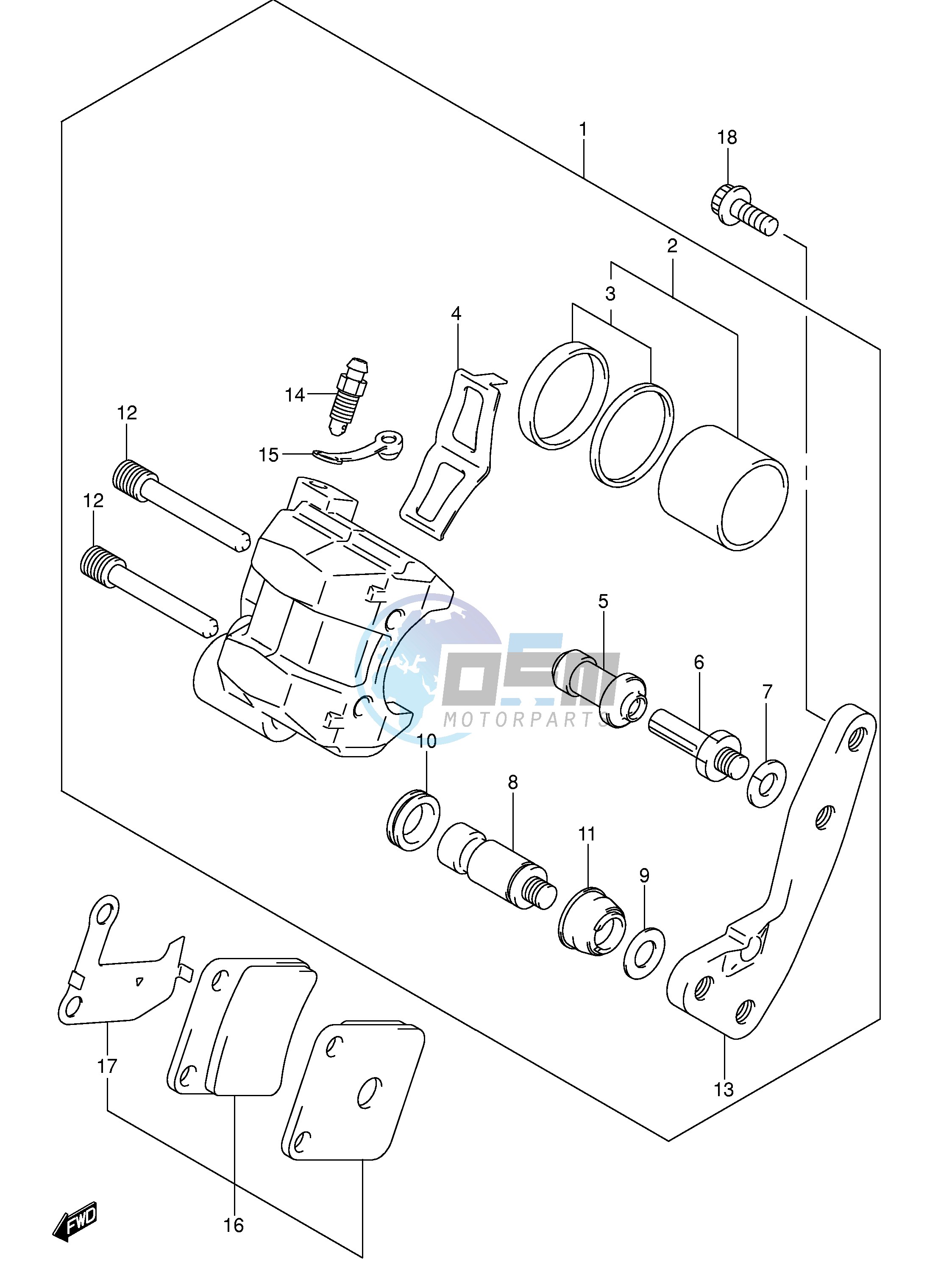 FRONT CALIPER