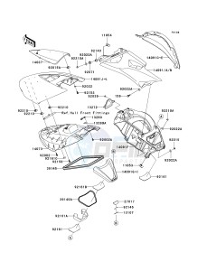 JT 1500 E [ULTRA 260X] (E9F) E9F drawing HULL MIDDLE FITTINGS