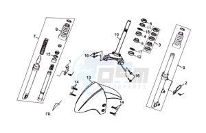 ORBIT II 50 TS drawing HANDLEBAR