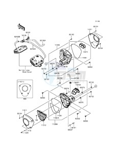 VULCAN_1700_VOYAGER_ABS VN1700BFF GB XX (EU ME A(FRICA) drawing Air Cleaner