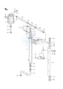 DF 115 drawing Fuel Injector