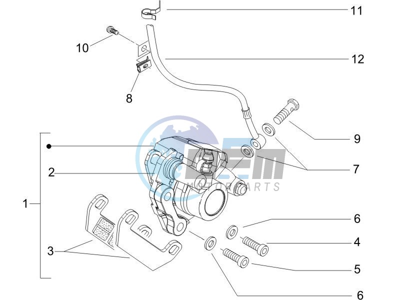 Brakes hose  - Calipers