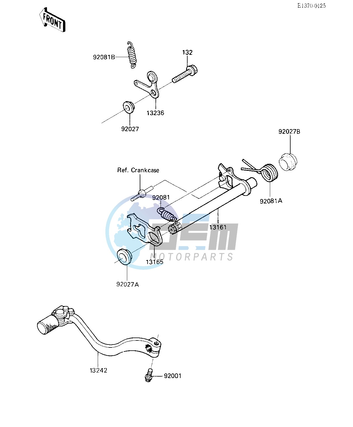 GEAR CHANGE MECHANISM