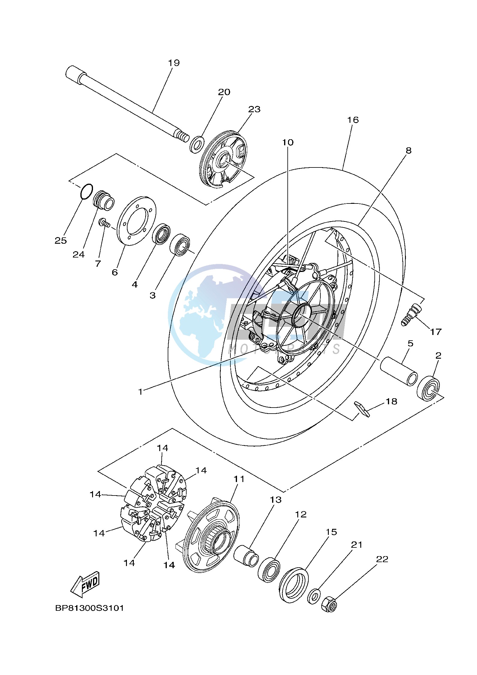 REAR WHEEL