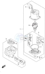 DF 115A drawing PTT Motor (Type: AS)