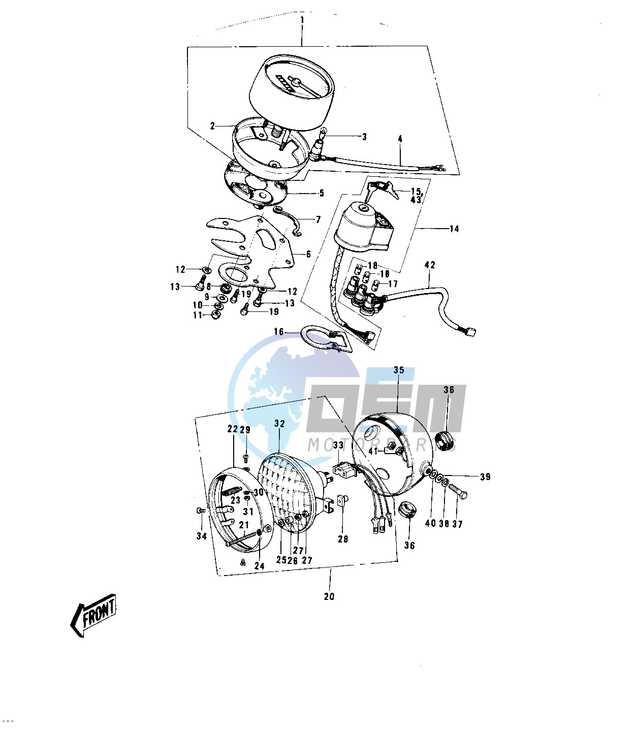 METERS_HEADLIGHT -- 74-75 B_C- -