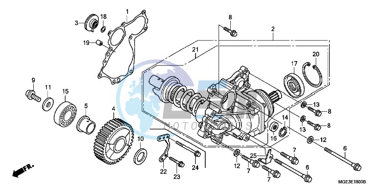 SIDE GEAR CASE