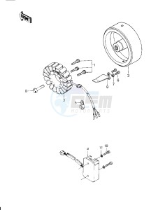 KZ 750 H [LTD] (H1) [LTD] drawing GENERATOR_REGULATOR -- 80 H1- -