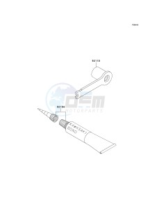 KX 125 M (M3) M3 drawing OWNERS TOOLS