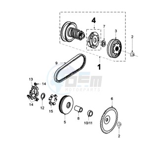 FOX GSX EU1 drawing TRANSMISSION