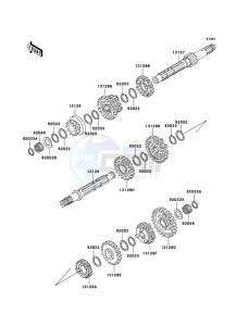 KLF300 KLF300B6F EU GB drawing Transmission