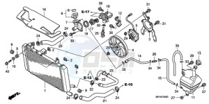 CBF1000S9 Ireland - (EK) drawing RADIATOR