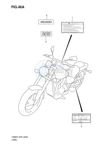 VZ800 (E2) MARAUDER drawing LABEL (MODEL K1)