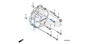 CB600FAA Europe Direct - (ED / ABS 25K) drawing GENERATOR COVER