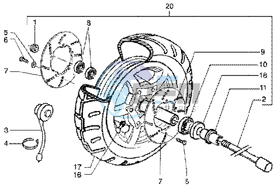 Front wheel