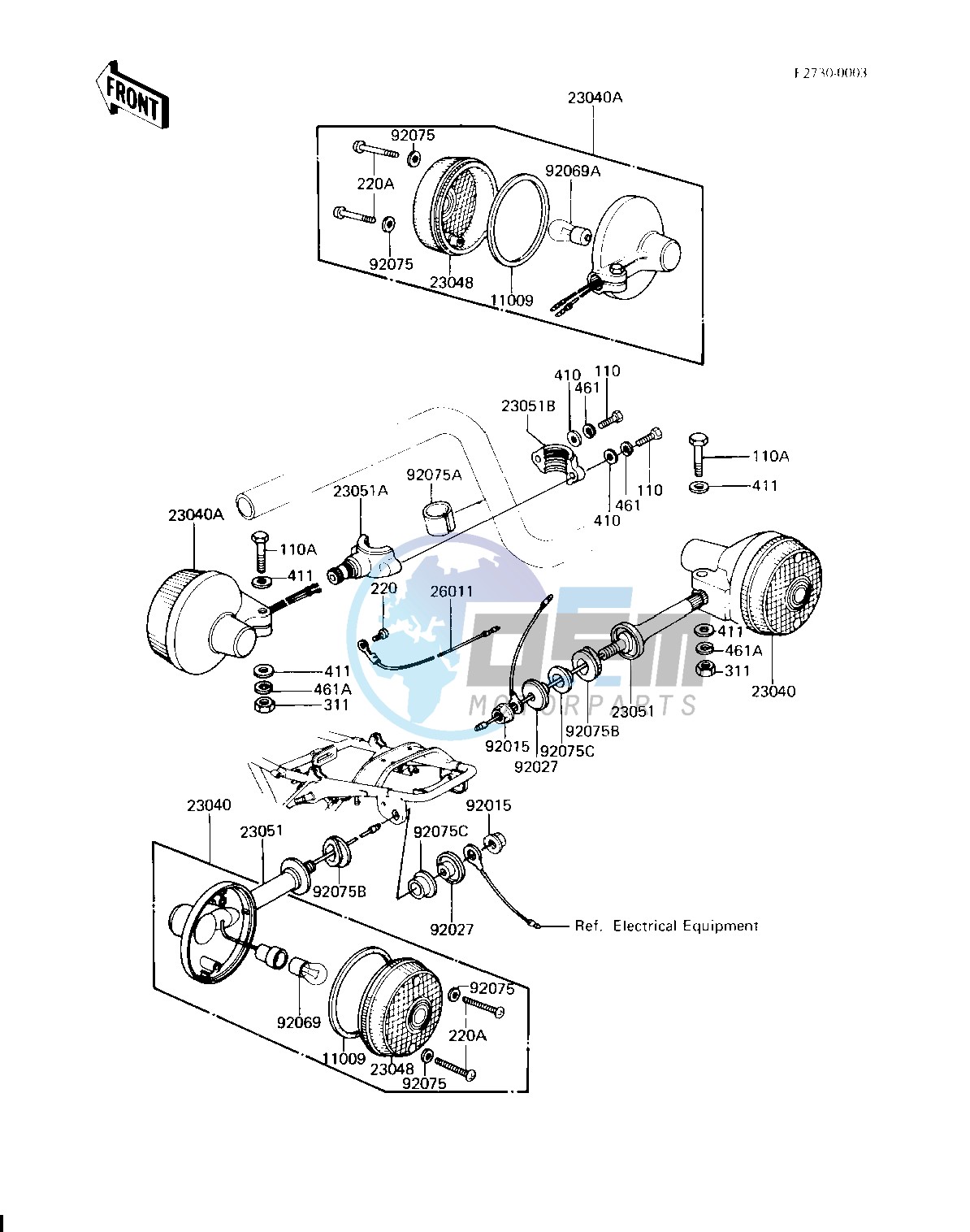 TURN SIGNALS -- 81-83 H2_H3_H4- -