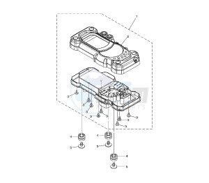 XTZ SUPER TENERE 1200 drawing METER