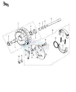 MC1 M A (-A) 90 drawing FRONT HUB_BRAKE