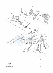 F70AETX drawing THROTTLE-CONTROL