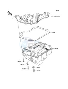 NINJA_ZX-10R ZX1000JDF FR XX (EU ME A(FRICA) drawing Oil Pan