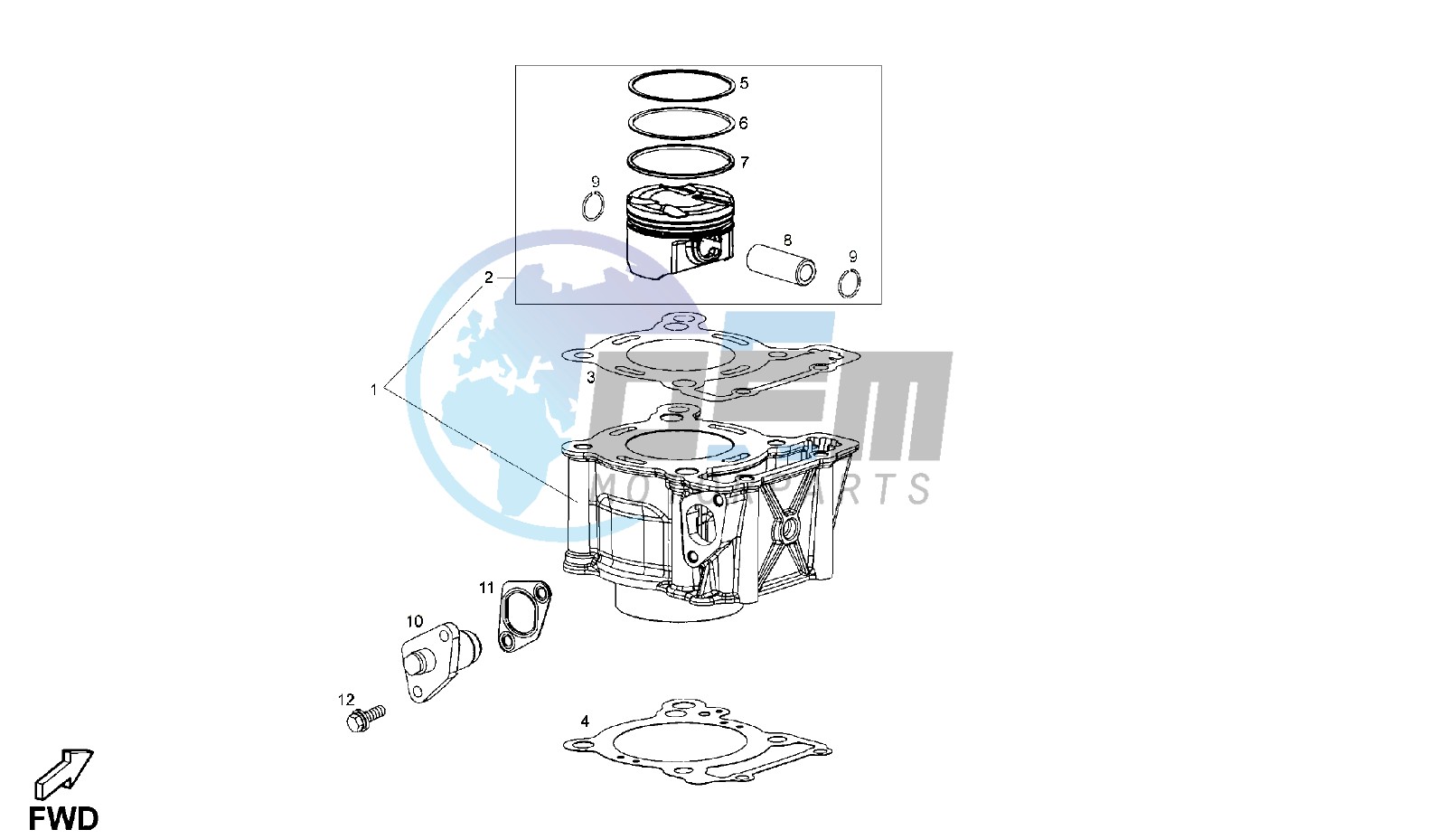 CYLINDER - PISTON