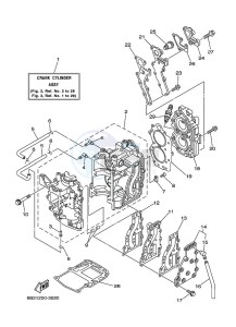 E15D drawing CYLINDER--CRANKCASE