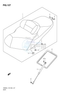 AN650 (E3-E28) Burgman drawing SEAT (AN650AL1 E28)