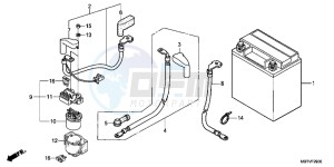 XL1000VAB drawing BATTERY