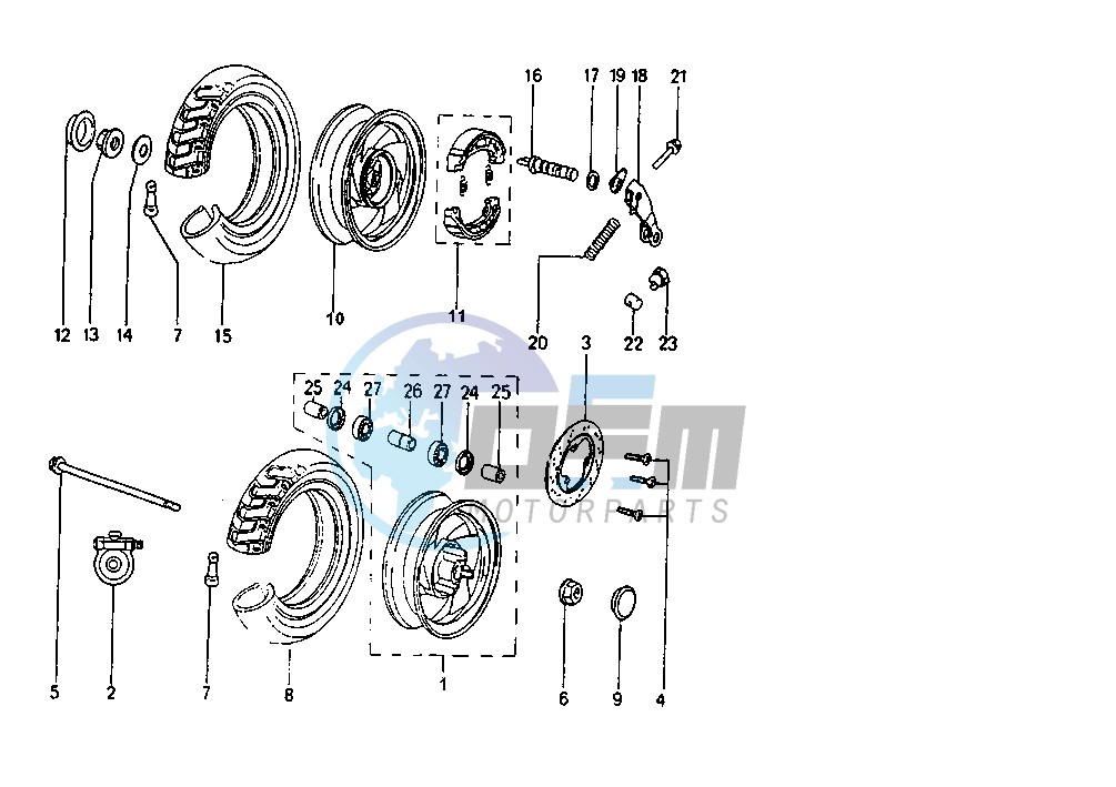 WHEELS ROAD LELEU