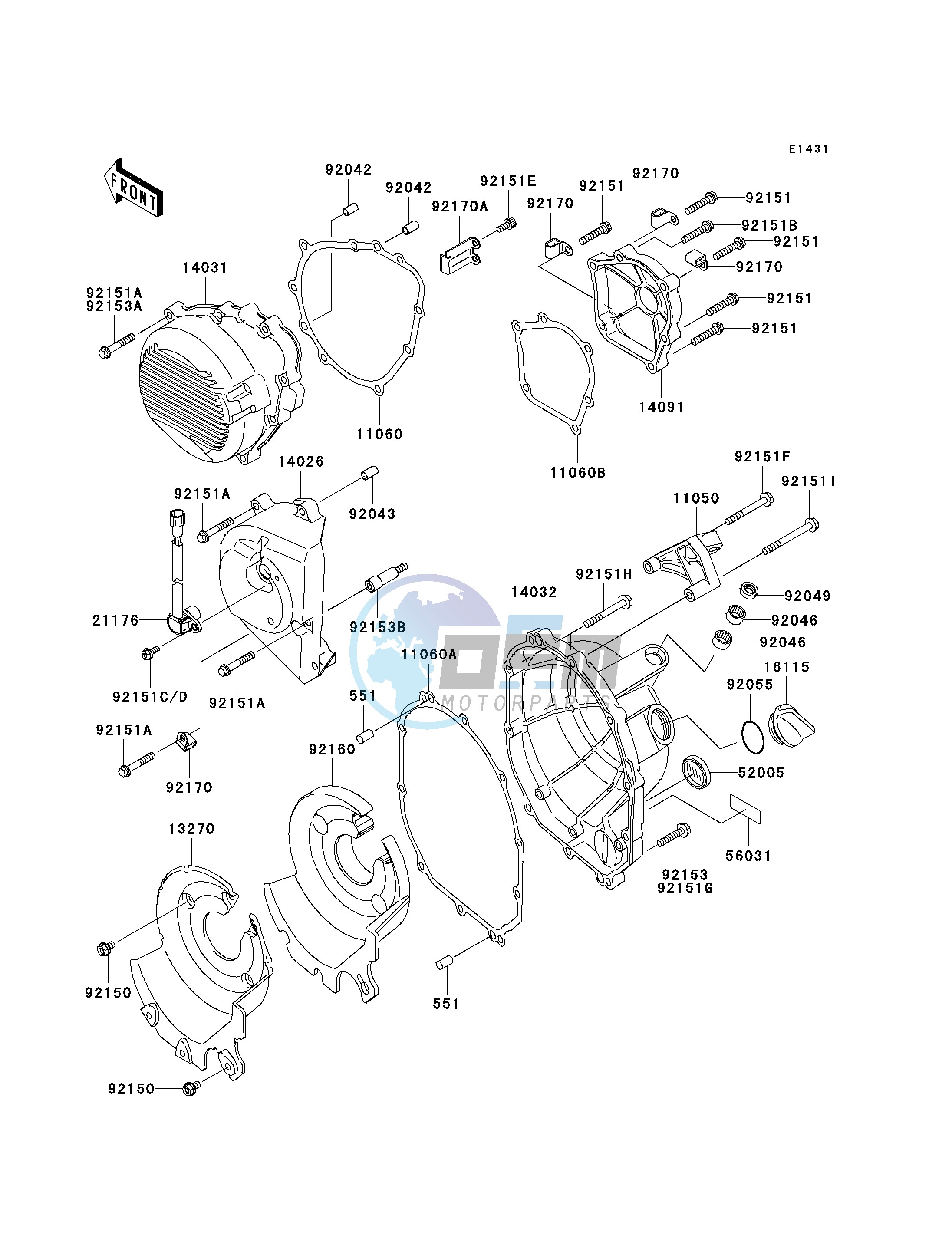 ENGINE COVER-- S- -