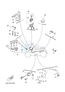 YP125R X-MAX125 (2DM7 2DM7) drawing ELECTRICAL 2