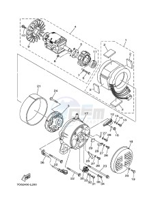 EF6600/E 357 (7C62 7C63 7C63 7C68) drawing GENERATOR 3