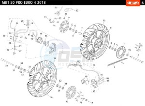 MRT-50-PRO-E4-SM-FREE-JUMP-VERDE-E4-SM drawing WHEELS - BRAKES