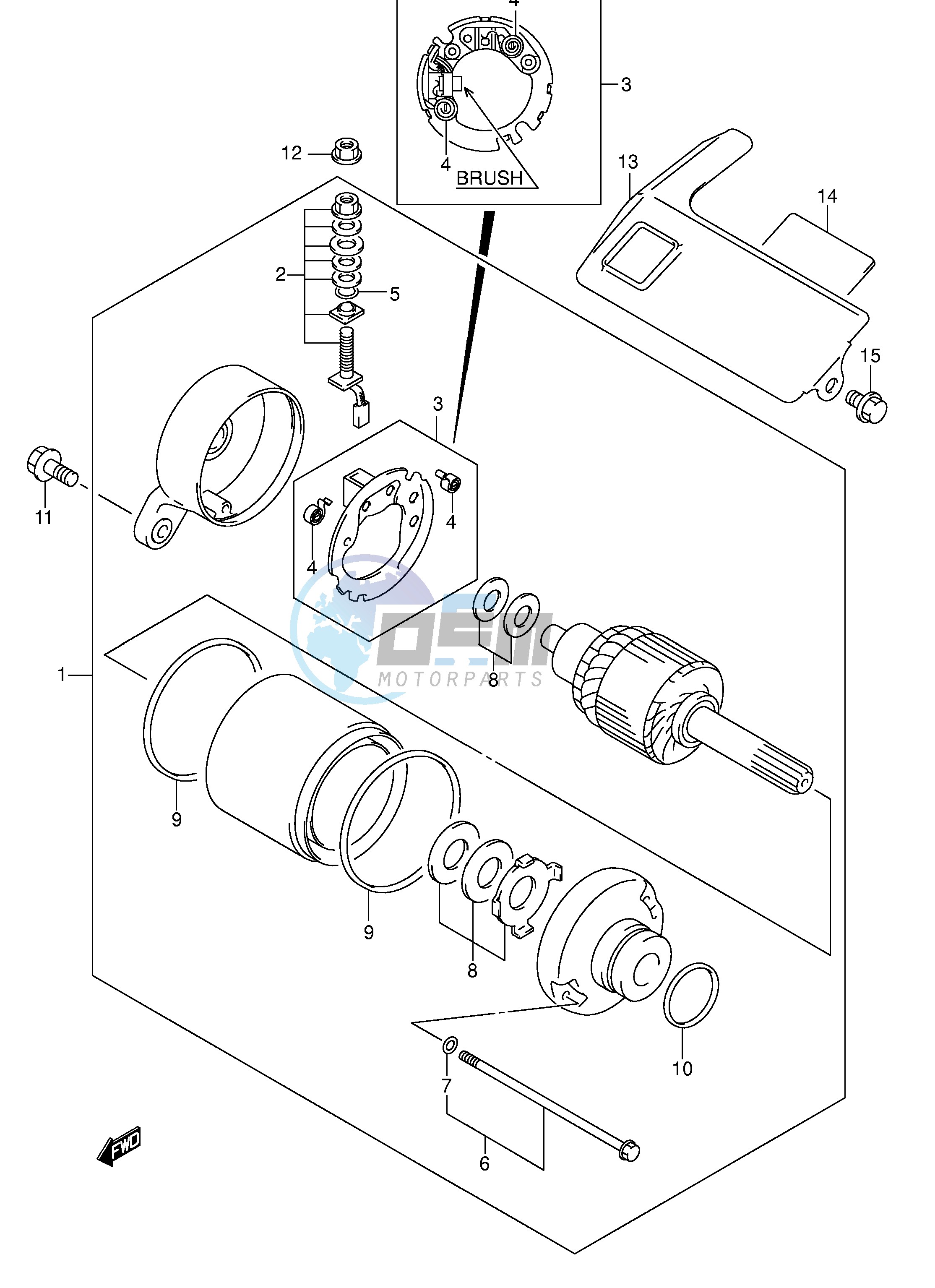 STARTING MOTOR