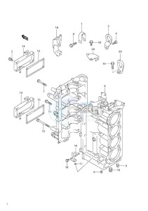 DF 60 drawing Cylinder Block