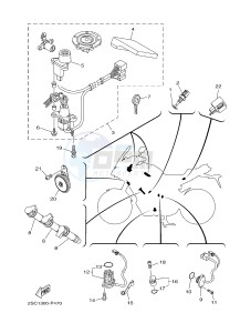 MT-09 TRACER MT09TRA TRACER 900 (2SCE) drawing ELECTRICAL 2