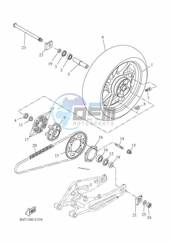 REAR WHEEL