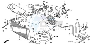 CBF1000T9 Europe Direct - (ED) drawing RADIATOR