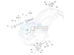 Primavera 150 4T 3V iGET (APAC) (AU, CN, EX, RI, TN) drawing Locks