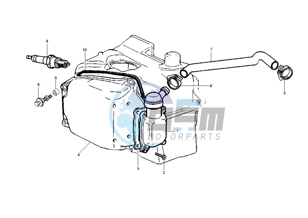 Cylinder head cover