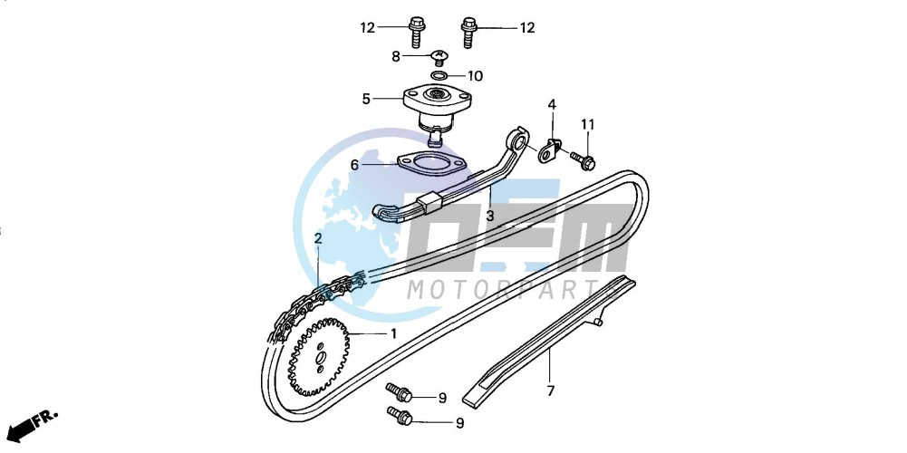 CAM CHAIN/TENSIONER