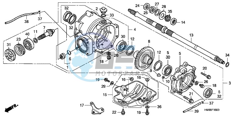 REAR FINAL GEAR