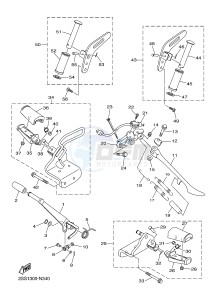 XVS1300CU XVS1300 CUSTOM XVS1300 CUSTOM (2SS8) drawing STAND & FOOTREST