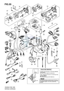 AN400 ABS BURGMAN EU drawing WIRING HARNESS