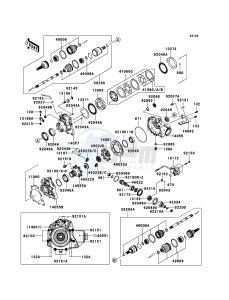 KVF750_4X4_EPS KVF750GCS EU GB drawing Drive Shaft-Front