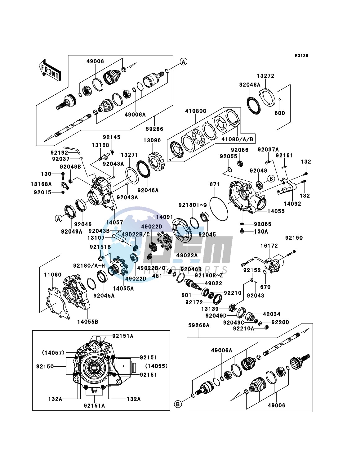 Drive Shaft-Front