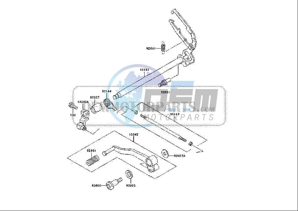 GEAR CHANGE MECHANISM